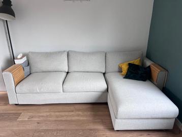 Vimle 3 zitsbank met chaise longue - feautuil en poef beschikbaar voor biedingen