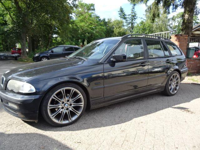 BMW 318 i combi E 46 Zwart leer voor demontage., Auto-onderdelen, Overige Auto-onderdelen, BMW, Gebruikt, Ophalen of Verzenden