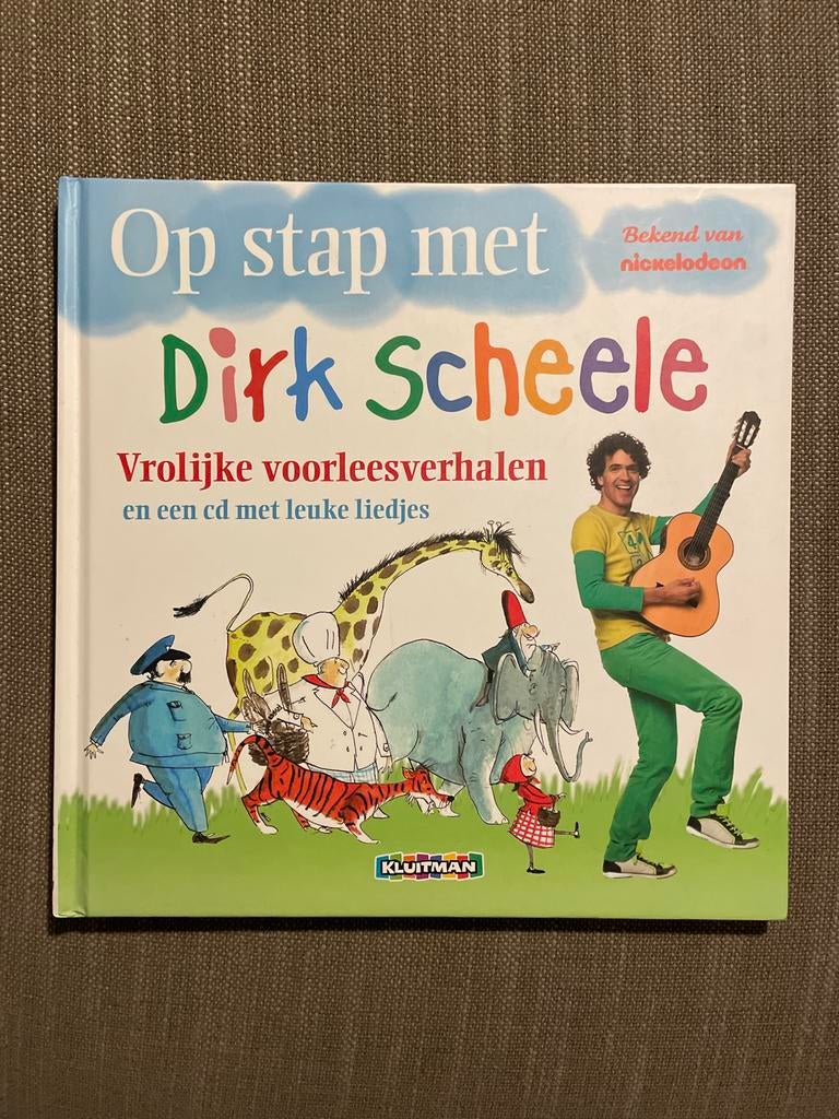 Dirk Scheele - Op stap met Dirk Scheele, 3 tot 4 jaar, Ophalen of Verzenden, Zo goed als nieuw, Dirk Scheele