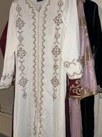 Prachtige witte caftan, Maat 38/40 (M), Wit, Ophalen of Verzenden, Zo goed als nieuw