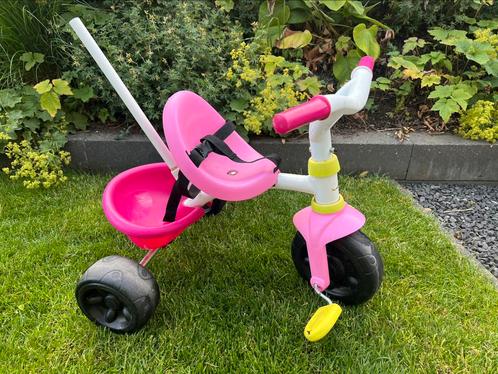Smoby driewieler 3-wieler met bakje, Fietsen en Brommers, Fietsen | Driewielers, Zo goed als nieuw, Verstelbare zitting, Ophalen of Verzenden