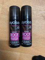 2x Syoss haarspray uitgroei donkerbruin, Nieuw, Overige typen, Ophalen of Verzenden