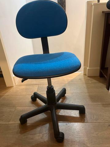 Blauwe Bureaustoel - Verstelbaar gratis op halen!!! beschikbaar voor biedingen