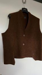 Oska bruin gilet wol maat 5, Verzenden, Zo goed als nieuw, Maat 46/48 (XL) of groter, Bruin