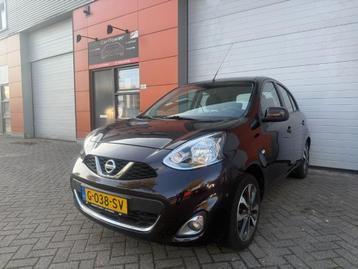 Nissan Micra 1.2 59KW 5DR 2013 Blauw Navi/Cruise/Clima/Apk! beschikbaar voor biedingen