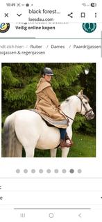 Paardrijjas, regenjas, outdoorjas Loesdau maat L (unisex), Dieren en Toebehoren, Paardrijkleding, Ophalen of Verzenden, Zo goed als nieuw