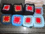 te koop 130 grannys maat 16cmx16cm, Hobby en Vrije tijd, Verzenden, Nieuw, Haken, Wol of Garen