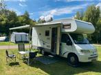 Dethleffs Globetrotter Esprit met stapelbed. 2.8jtd! 185dkm, Caravans en Kamperen, Campers, Alkoof, Ringverwarming, Fiat, Koelkast
