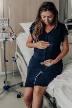 NIEUW het bevallingsjurkje ziekenhuisproof navy maat XL/XXL, Kleding | Dames, Positiekleding, Blauw, Jurk, Maat 46/48 (XL) of groter