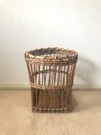 Rieten prullenbak / mand, Ophalen, Zo goed als nieuw, Riet, Minder dan 50 cm