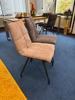 4 (!) Xooon Eetkamerstoelen - Roze & Grijs, Huis en Inrichting, Stoelen, Ophalen, Gebruikt, Overige kleuren, Vier