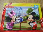 Nieuwe Disney kinder puzzel 3+ van 24 stukjes Mickey en Mini, Nieuw, 10 tot 50 stukjes, Ophalen of Verzenden, 2 tot 4 jaar