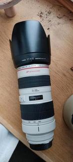 Canon EF 70-200MM 2.8 L Ultrasonic met tas, Audio, Tv en Foto, Fotografie | Lenzen en Objectieven, Ophalen, Gebruikt, Telelens