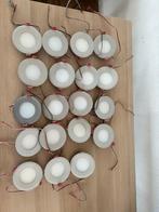 19 lumiance spots, Ophalen of Verzenden, Gebruikt, Metaal of Aluminium, Plafondspot of Wandspot