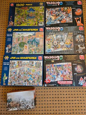 Van haasteren en wasgij puzzels beschikbaar voor biedingen