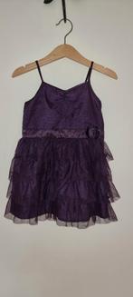 Jurk paars maat 98, Kinderen en Baby's, Kinderkleding | Maat 98, Ophalen of Verzenden, Zo goed als nieuw, Meisje, Jurk of Rok