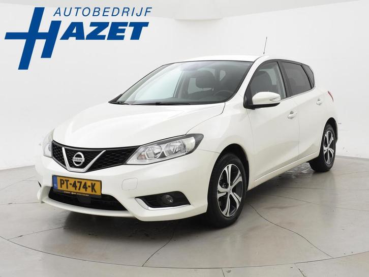 Nissan Pulsar 1.2 DIG-T N-VISION + TREKHAAK | CAMERA | NAVIG, Auto's, Nissan, Bedrijf, Te koop, Pulsar, 360° camera, ABS, Achteruitrijcamera
