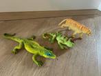 3 leuke stretch speelfiguren, kameleon, hagedis en tijger, Kinderen en Baby's, Speelgoed | Actiefiguren, Ophalen of Verzenden