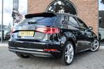 Audi A3 Sportback 1.4 e-tron PHEV Ambition Pro Line plus S-L, 8 kWh, Gebruikt, Leder en Stof, Zwart