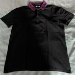 Versace polo M, Maat 48/50 (M), Zwart, Ophalen of Verzenden, Zo goed als nieuw