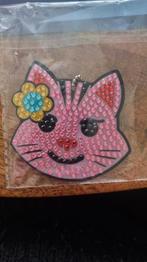 Diamond painting sleutelhanger Poes, Ophalen of Verzenden, Nieuw, Knutselwerk