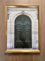 Silverhojden lijst goudkleurig met poster, Ophalen, Zo goed als nieuw, Overige materialen, Minder dan 50 cm