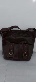 Tommy Hilfiger bruine leren tas, Gebruikt, Ophalen of Verzenden, Bruin, Leer