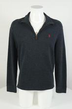 Ralph Lauren trui met kwart rits - Donker Grijs - M, Maat 48/50 (M), Ralph Lauren, Ophalen of Verzenden, Zo goed als nieuw