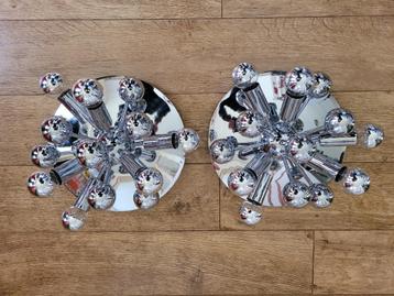 1 spoetnik plafond wand lamp sputnik retro fifties sixties  beschikbaar voor biedingen