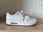 Nike Air Max 1 44,5 wit 10.5 White Gum, Ophalen of Verzenden, Wit