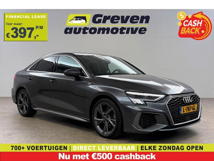 Audi A3 30TFSI S-Line | Virtual | Carplay | Stoelverw. | Nav, Auto's, Audi, Bedrijf, Te koop, A3, ABS, Airbags, Airconditioning