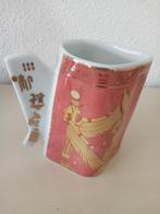 Nieuw Prachtig kannetje Fathi Mahmoud Egyptian porcelain, Antiek en Kunst, Ophalen of Verzenden