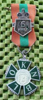 Medaille: KNBLO 5+6 keer avondvierdaagse., Ophalen of Verzenden, Overige materialen, Nederland