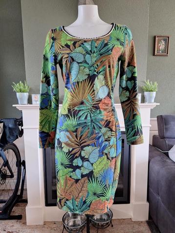 Smashed Lemon body cocon jurkblad print S 36 groen | GratisV beschikbaar voor biedingen