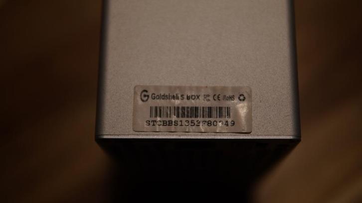 Goldshell STC Box ASIC Miner, Computers en Software, Videokaarten, Gebruikt, Overige chipsets, Overige typen, GDDR6, Ophalen of Verzenden