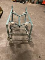 Transportwagen voor 200 l vat vatenkantelaar, Doe-het-zelf en Verbouw, Steigers, Ophalen, Gebruikt, Rolsteiger of Kamersteiger
