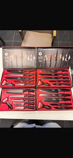 Partijhandel 50 x luxe messenset 6 delig in doos partij, Ophalen of Verzenden, Nieuw