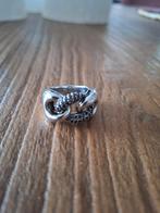 TISENTO Zilveren Ring Maat 18, Sieraden, Tassen en Uiterlijk, Ringen, Met kristal, 18 tot 19, Ophalen of Verzenden, Zo goed als nieuw