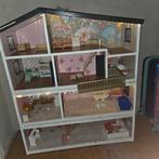 Groot poppenhuis, zelfgemaakt, Ophalen of Verzenden, Gebruikt, Poppenhuis