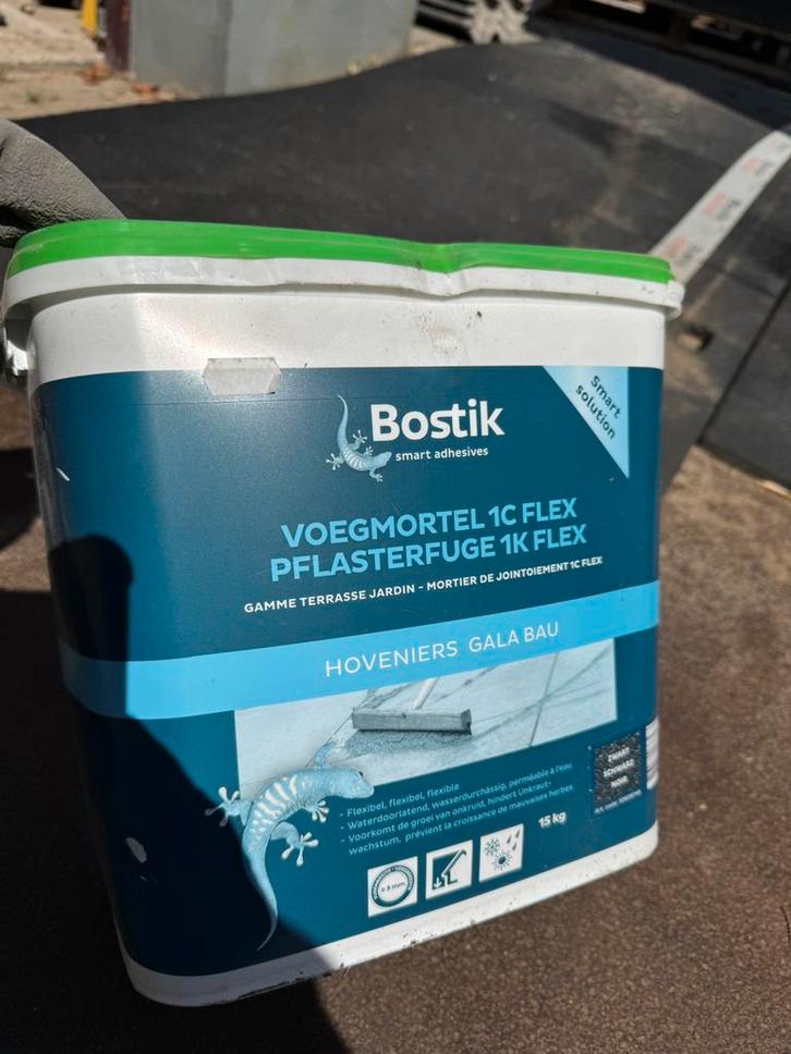 Bostik Voegmortel 1C Flex, Doe-het-zelf en Verbouw, Tegels, Zo goed als nieuw, Vloertegels, Keramiek, 60 cm of meer, Minder dan 20 cm