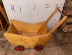 Houten wandelwagen, Kinderen en Baby's, Speelgoed | Houten speelgoed, Ophalen, Gebruikt, Duw- of Trekspeelgoed