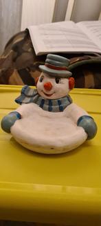 Sneeuwpop sneeuwman sneeuwmannetje kerst, Ophalen of Verzenden, Zo goed als nieuw