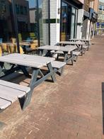 Picknicktafel met opklapbare banken, Tuin en Terras, Picknicktafels, Ophalen, Rechthoekig