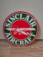 Vintage Sinclair Aircraft USA sign- Porselein, Verzamelen, Ophalen of Verzenden, Gebruikt, Reclamebord