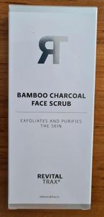 Revitaltrax Purifying Bamboo Charcoal Face Scrub 100 ml, Ophalen of Verzenden, Nieuw, Gehele gezicht, Reiniging