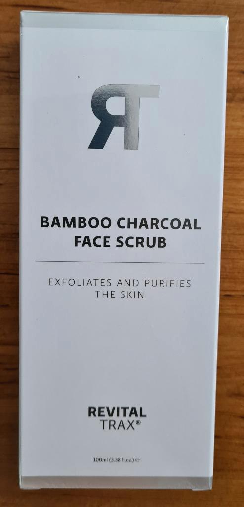 Revitaltrax Purifying Bamboo Charcoal Face Scrub 100 ml, Sieraden, Tassen en Uiterlijk, Uiterlijk | Gezichtsverzorging, Nieuw