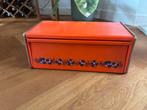 Vintage oranje Brabantia broodtrommel brooddoos, Ophalen, Huis en Inrichting