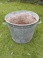 Metalen plantenbak / emmer, Ophalen, Gebruikt, 40 cm of meer, Tuin