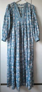Daughters of India maxi jurk in maat 36, Blauw, Ophalen of Verzenden, Maat 36 (S), Onder de knie