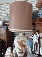 Vintage Tafellamp met Vogelmotief, Huis en Inrichting, Lampen | Vloerlampen, Gebruikt, 100 tot 150 cm, Ophalen of Verzenden, Vintage